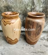 TEAK VASE 40 CM | 10509