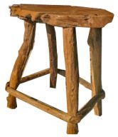 TEAK BAR TABLE 4 LEGS 100 CM | 10304