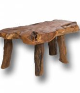 TEAK BASIC LONG 4 LEGS COFFEE TABLE 120 CM | 11222