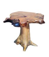 TEAK TALL SIDE TABLE 70 CM | 11209