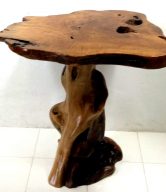 TEAK BAR TABLE MEDIUM BASE 110 CM | 10303