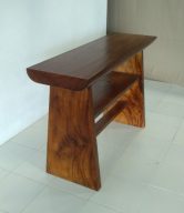 BAR TABLE W/ SHELF 160X50CM | 20303