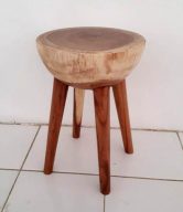 STOOL HALF CIRCULAR 45CM | 21105