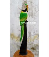 PARROT ON STAND 60 CM | ER09