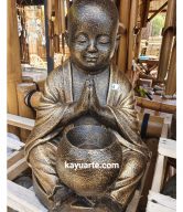 SHAOLIN PRAYING WITH BOWL 50 CM | KA-SMPC