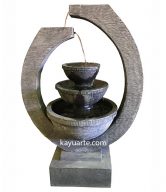 OVAL STEPS BOWL WATER FEATURE | WF-YUS01*