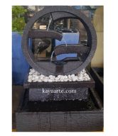 ROUND WHEEL WATER FEATURE | KA-FT078