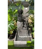 TOWER STEPS WITH JUGS WATER FEATURE 120 CM | CRM-007