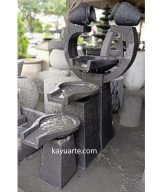 OVAL TALL TOWER WATER FEATURE | CRM-031