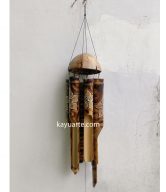 WIND CHIMES BURNED 40CM (MOQ. = 10 PCS) | SSB-15