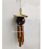 WIND CHIMES HOUSE BIRD COCO MIX 40 CM (MOQ. = 10 PCS) | SSB-19