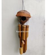 WIND CHIMES FULL COCO WITH HOLE 40CM (MOQ. = 10 PCS) | SSB-08