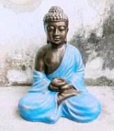 BUDDHA SITTING WITH CANDLE 50CM | KA-TM64