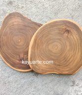 TEAK ROUND CUTTING BOARD | 10802-1