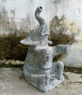 ELEPHANT SITTING 80 CM | KA-Ry037