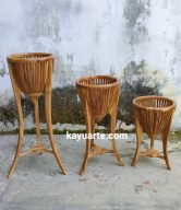 SET OF 3 CURVED POT STAND (90/70/55) | 30828