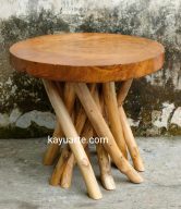 ROUND TWIG COFFEE TABLE D.50 CM | 11240