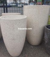 POT TERRAZO GELAS SET OF 3 (100,80,60) CM | CRM-042