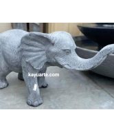STANDING ELEPHANT WATER FEATURE SMALL | KA-TM06