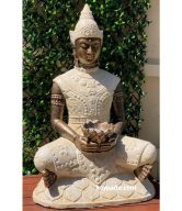 SITTING BUDDHA THAILAND WITH BOWL 100 CM | SBTC
