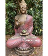 SITTING BUDDHA WITH CANDLE 120 CM | SBWXL