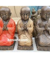 SHAOLIN PRAY ON BASE 50 CM | KA-SHSP