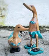 DUCKS WITH BIKINI SET OF 2 (15, 25) CM | SUP-206