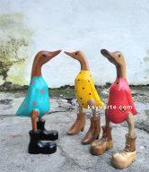 DUCO PAINTED DUCKS 25 CM (MOQ. = 10 PCS) | SUP-207