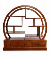 DISPLAY CABINET WITH 3 DRAWERS 170CM | KAF-17