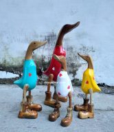 DUCKS WITH LOVE HEARTS SET OF 3 (27, 37, 45) CM | SUP-112