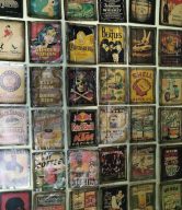 RECYCLED METAL WALL DECOR 27x23CM (MOQ. = 10  PCS) | GIL-103