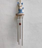 WIND CHIMES CAT 30 CM (MOQ. = 10 PCS) | CHE-109