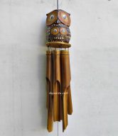 WIND CHIMES OWL 50 CM (MOQ. = 10 PCS) | DOK-101