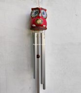 WIND CHIMES OWL 50 CM (MOQ. = 10 PCS) | DOK-105