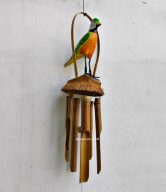 WIND CHIMES PARROT 30 CM (MOQ. = 10 PCS) | DUA-104