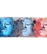 CRAFT PAINTING BUDDHA AB 45x120 CM | SBP-104