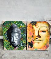 CRAFT PAINTING BUDDHA AB 30x40 CM | SBP-106