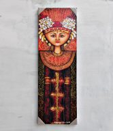 CRAFT PAINTING BALINESE GIRL 30x90 CM | SBP-113