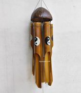 WIND CHIMES ½ CO YIN YANG 40 CM (MOQ. = 10 PCS) | TIM-102