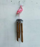 WIND CHIMES FLAMINGO 55 CM (MOQ. = 10 PCS) | TIM-106