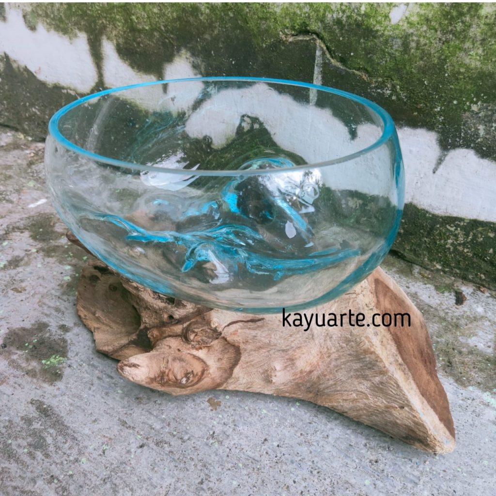 PEANUT BOWL ON TEAK D.20CM | OKPB-20 – Kayuarte