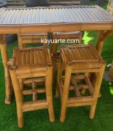 BAR TABLE SET WITH 4 BARSTOOL | BM019