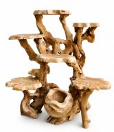 TEAK ROOT SCULPTURE 160CM | 11010