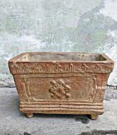 RECTANGULAR FLOWER POT 37 CM | RST0623-53