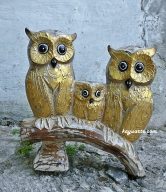 OWL FAMILY STATUE (MOQ. = 10 PCS) | ERA-408