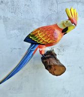 WOODEN BIRDS ON WALL 40 CM (MOQ. = 10 PCS) | ERA-403