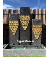 TRIPLE FRANGIPANI WATER FEATURE 180 CM | SAS-28