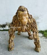 TEAK ROOT GORILLA STATUE 110 CM | 10859