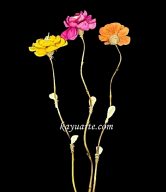 STICK COLORFUL FLOWER 150 CM | BBC-50 (MOQ = 10PCS)