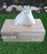 TEAK TISSUE BOX 23x12 CM (MOQ = 10PCS) | 20803